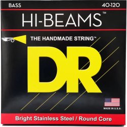 DR Strings LR5-40 Hi-Beam bass-strings, 040-120